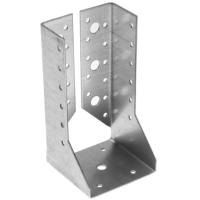 Купить опора бруса закрытая obr z 100x140x76x2 мм, оц. сталь оптом | ПРОТОРГ