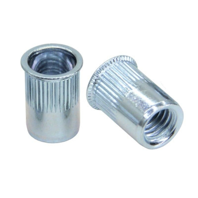 Рекомендуем купить Заклепка М8x19 с внутренней резьбой, насечками и цилиндрическим бортом, алюминий