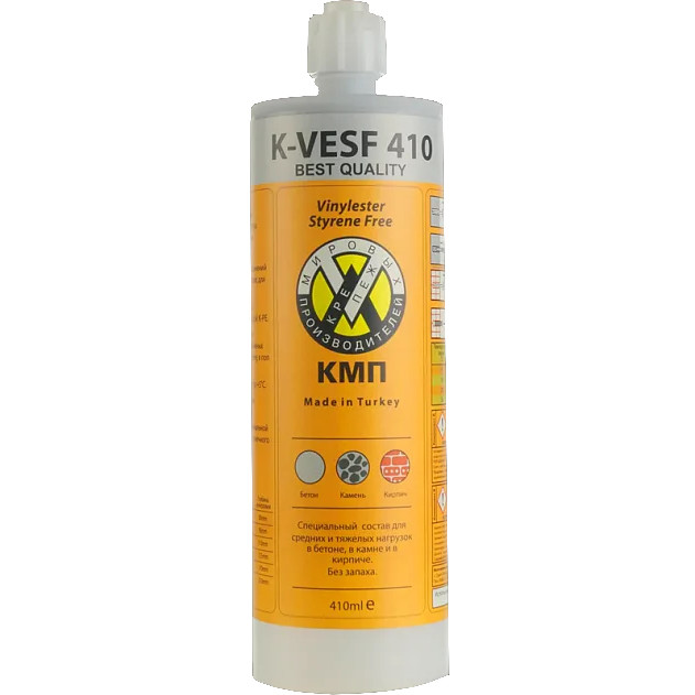 Рекомендуем купить Химический анкер КМП K-VESF 410 на основе винилэстера