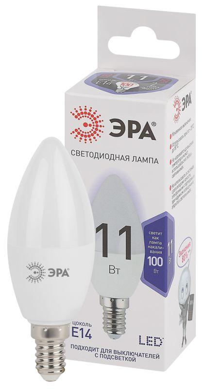 Рекомендуем купить Лампа светодиодная B35-11w-860-E14 свеча 880лм Эра Б0032984