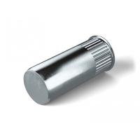 Купить заклепка м8x25.5 закрытая с внутренней резьбой, насечками и уменьшенным бортом, оц. сталь оптом | ПРОТОРГ