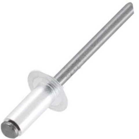 Рекомендуем купить Заклепка вытяжная открытая 2.4x8 со стандартным бортом, алюминий / сталь