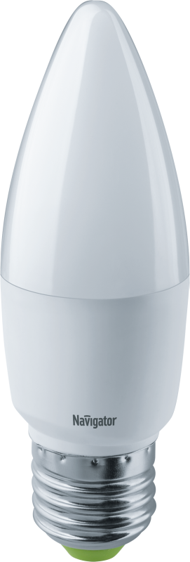 Рекомендуем купить Лампа светодиодная 61 327 NLL-C37-8.5-230-2.7K-E27-FR 8.5Вт свеча матовая 2700К тепл. бел. E27 640лм 176-264В Navigator 61327