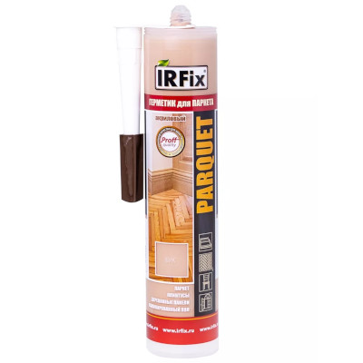 Рекомендуем купить Герметик IRFix PARQUET акриловый для паркета "Бук", 310 мл