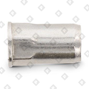 Заклепка ART 1027 M10х20.5 с внутренней резьбой и уменьшенным потайным бортиком, полушестигранная, нерж. сталь А2 - №2