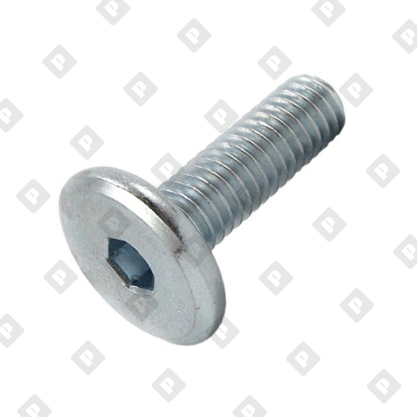 M6x80 DIN 7420 мебельный, оц. сталь - №1