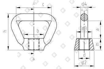 DIN 80704 A4 M 12 - №4