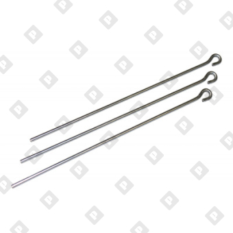 Тяга к подвесу Ø4x350 мм, оц. сталь - №1