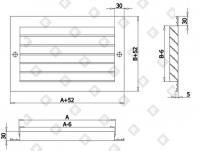 Решетки вентиляционные Р-Н - №1