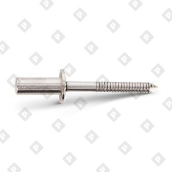 Заклепка вытяжная закрытая ISO 16585 4x8 со стандартным бортом, нерж. сталь A2 / нерж. сталь Sst - №2