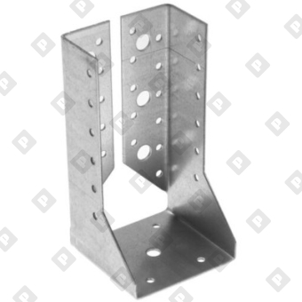 Опора бруса закрытая OBR Z 100x160x76x2 мм, оц. сталь - №1