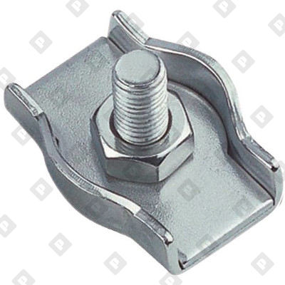 Зажим SIMPLEX для троса Ø4мм, оц. сталь - №1