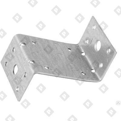 Уголок крепежный Z-образный KUZ 55x105x90x1.5 мм, оц. сталь - №1