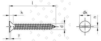 DIN 7972 A2 C 5,5X60 - №4