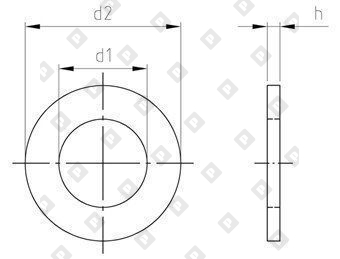 ISO 7089 A2 12 - №3