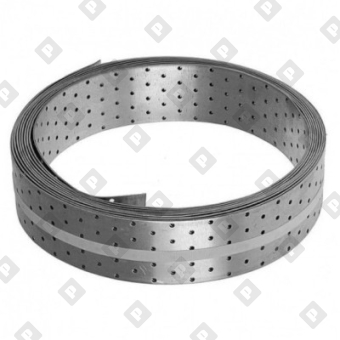 Перфорированная монтажная лента LM 30x1.5 (10 м), оц. сталь - №1