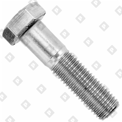 Болт DIN 931 M12x70 с шестигранной головкой SW19 и неполной резьбой, кл. пр. 8.8 - №1