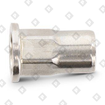 Заклепка-гайка ART 1029 M10x22 полушестигранная с цилиндрическим бортиком, нерж. сталь A2 - №2