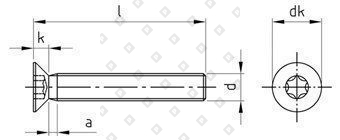 ISO 14581 A4 M 8X16 TX45 - №5