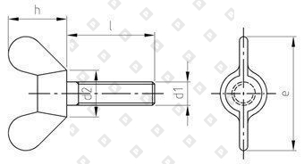 DIN 316 A2 M 4X30 - №4