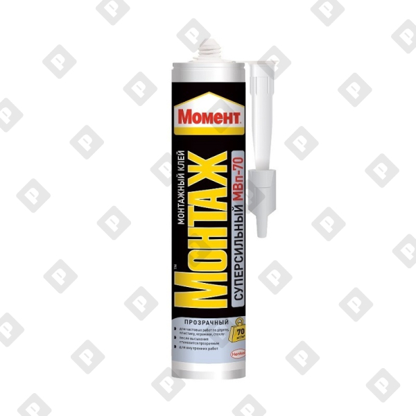 Клей Момент Монтаж Суперсильный, прозрачный (280 г) - №1
